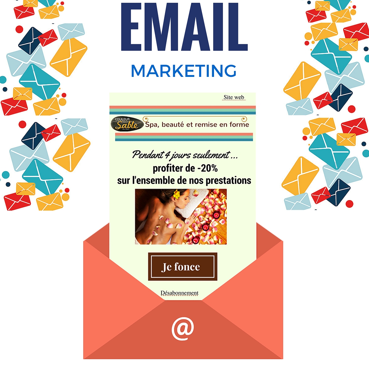 Illusatration L'e-mailing : stratégie la plus répandue en marketing 